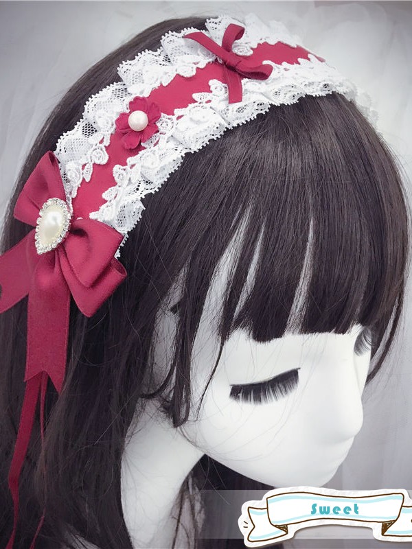 Sweet lolita store hair accessories